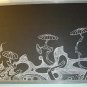 ONE OF A KIND MICROSCOPIC MUSHROOM'S FINE ART PAINTING