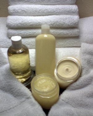SHEA BUTTER/SPA BATH SET/PEACH TREE
