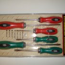 6pc Cushion Grip Screwdriver Set