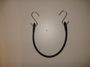 15" Rubber Tie Downs 10 pk.