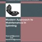 Modern Approach to Maintenance in Spinning