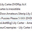 lily carter