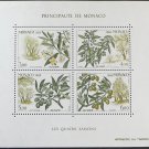 1988 Monaco SC 1645 Flowers Trees MNH