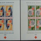 Gabon 1967 Sc 54a-55a MNH Red Cross  Medicine