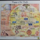 Micronesia 1999 Sc 343 MNH Map Boats Fish Bird Compass