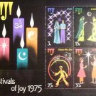 1975 Fiji Sc 360a MNH Set Candles Costumes