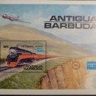 1986 Antigua Sc 938 MNH Set Trains
