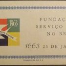 Brazil 1961 Sc 951 MNH Set Birds