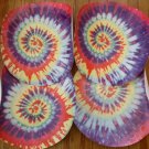 tie dyed head