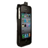 AGF Vandelay Hard Shell Case w/ Holster for iPhone 4, Black