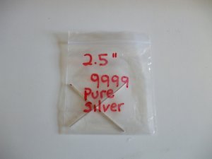Replacement Silver Rods for Little Blue