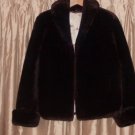 Mouton real fur coat