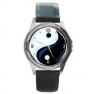 Yin Yang Symbol Round Metal Watch FREE SHIPPING