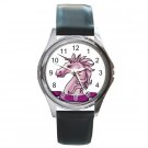 Royal Purple Unicorn Round Metal Watch FREE SHIPPING