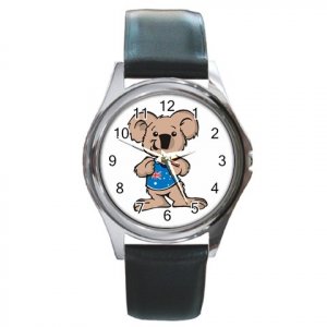 Australian Koala Bear Round Metal Watch FREE SHIPPING