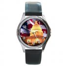 USA Capital Hill Round Metal Watch FREE SHIPPING
