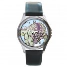 Ankylosaur Dinosaur Round Metal Watch FREE SHIPPING