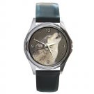 Howling Wolf Round Metal Watch FREE SHIPPING