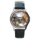 Grey Squirrel Round Metal Watch FREE SHIPPING