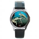 Green Sea Turtles Round Metal Watch FREE SHIPPING
