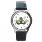 Fish & Anchor Round Metal Watch FREE SHIPPING