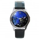 Haunted House Halloween Round Metal Watch FREE SHIPPING