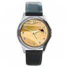Lonely Camel in the Desert Round Metal Watch FREE SHIPPING
