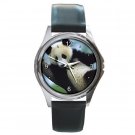 Giant Panda Cub Round Metal Watch FREE SHIPPING