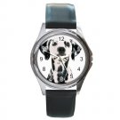 Dalmatian Dog Round Metal Watch FREE SHIPPING