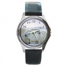 Polar Bears Bearly Awake Round Metal Watch FREE SHIPPING