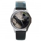 Black Bear Cub Round Metal Watch FREE SHIPPING