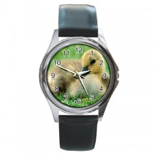 Canada Gosling Goose Round Metal Watch FREE SHIPPING