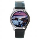 Beach View Round Metal Watch FREE SHIPPING