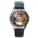 Cute Squirrel Round Metal Watch FREE SHIPPING