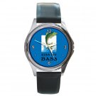 Kiss My Bass Fish Round Metal Watch FREE SHIPPING