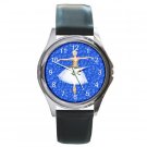 Beautiful Ballerina Dancing Round Metal Watch FREE SHIPPING