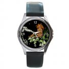 Sexy Cat Lady Round Metal Watch FREE SHIPPING