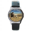African Lion Resting Round Metal Watch FREE SHIPPING