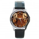 Tiger Eyes Round Metal Watch FREE SHIPPING