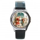 Santa with the Children Round Metal Watch FREE SHIPPING