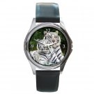 Pair of White Tigers Round Metal Watch FREE SHIPPING