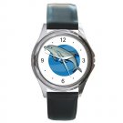 Dolphin Round Metal Watch FREE SHIPPING