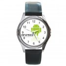 Android Green Robot 2 Round Metal Watch FREE SHIPPING
