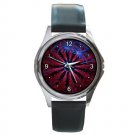 Tropical Fire Dance Round Metal Watch FREE SHIPPING