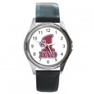 # 1 Dad Round Metal Watch FREE SHIPPING