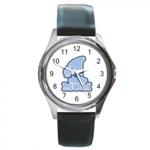 # 1 Mom Round Metal Watch FREE SHIPPING