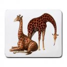 Giraffe Pair Large Mousepad  FREE SHIPPING