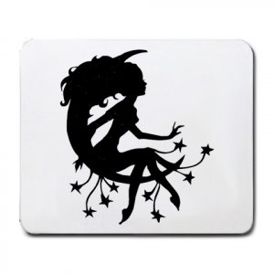 Moon Fairy Large Mousepad  FREE SHIPPING