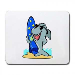 Australian Shark Large Mousepad  FREE SHIPPING