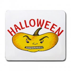 Halloween Scary Pumpkin Large Mousepad  FREE SHIPPING
